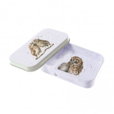 Owl mini tin