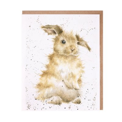 Rabbit greeting card