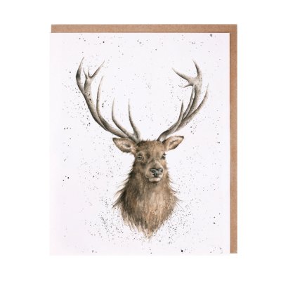 Stag greeting card