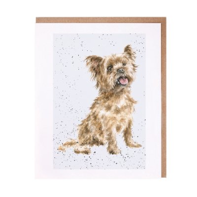Yorkshire Terrier greeting card