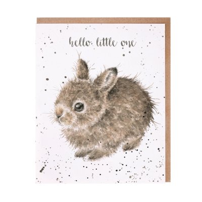 Leveret new baby card