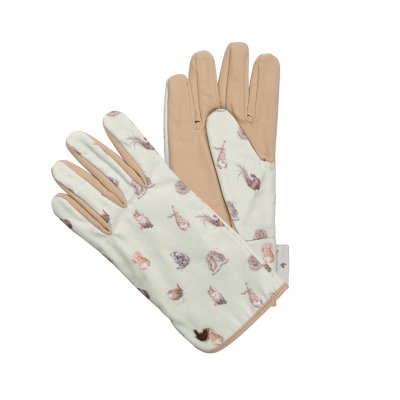 Woodland animal gardening gloves