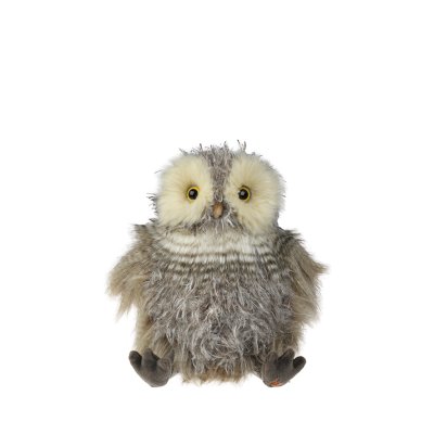Elvis Junior owl plush character