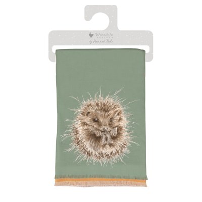 hedgehog winter scarf